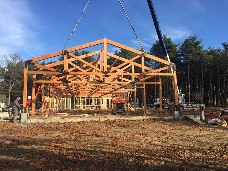 OffGrid Timber Frame Home in Oregon By Davis Frame Company