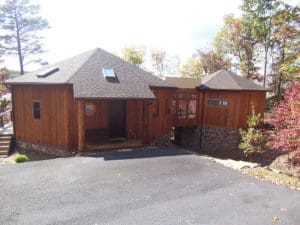 octagon timber frame home