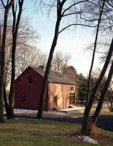 small timber frame home