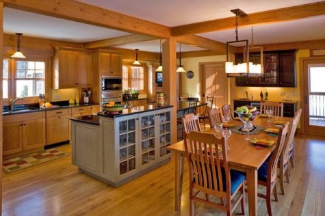 timber frame kitchens