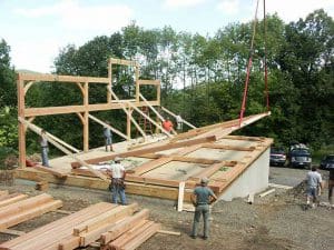timber frame construction