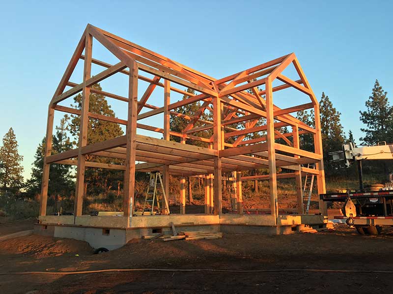 Klamath County Oregon Craftsman Timber Frame Home Klamath County Oregon Craftsman Timber Frame Home