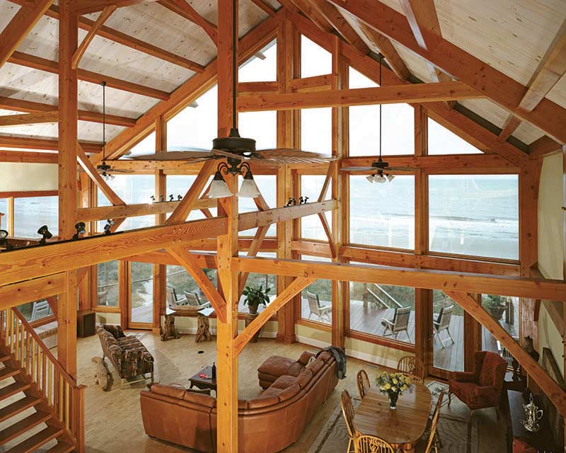myrtle beach timber frame home