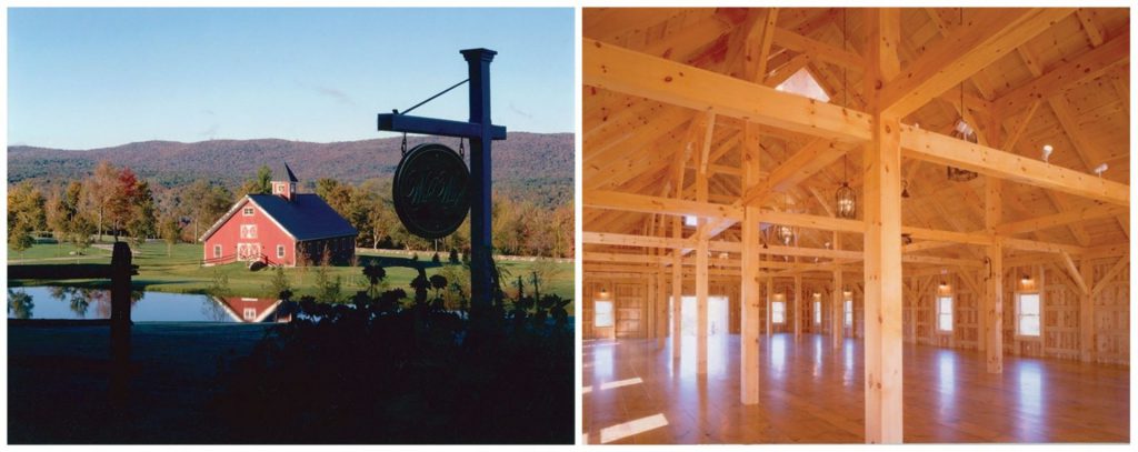 wedding barn in vermont