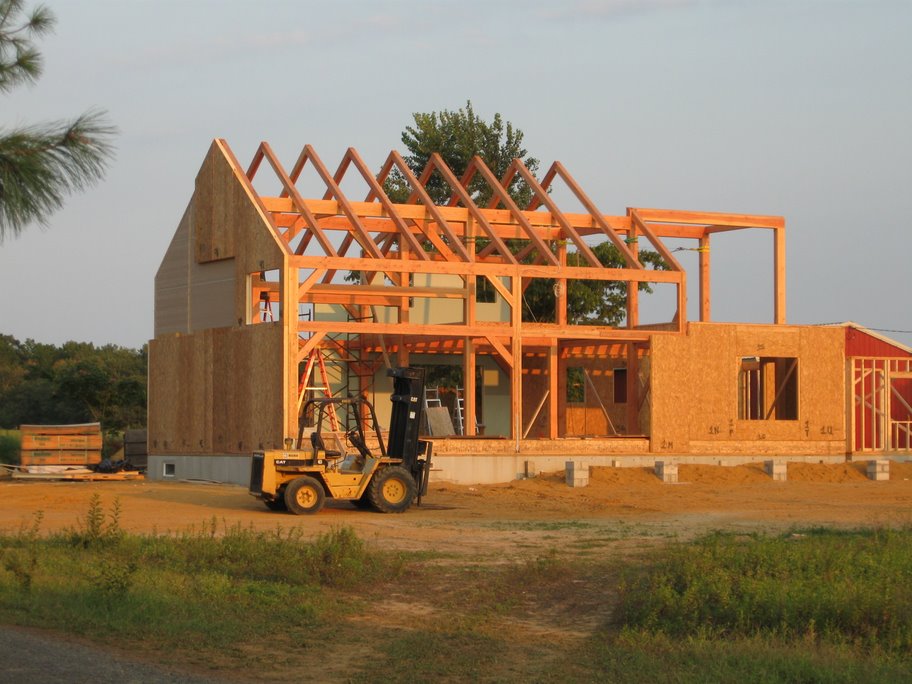 timber frame and sips