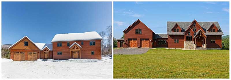 timber frame homes cost