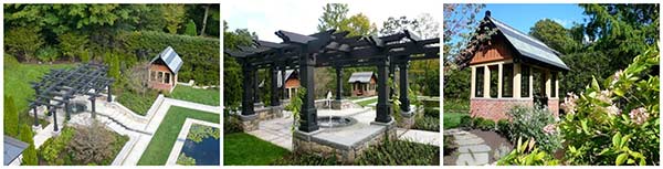 timber frame pergola's