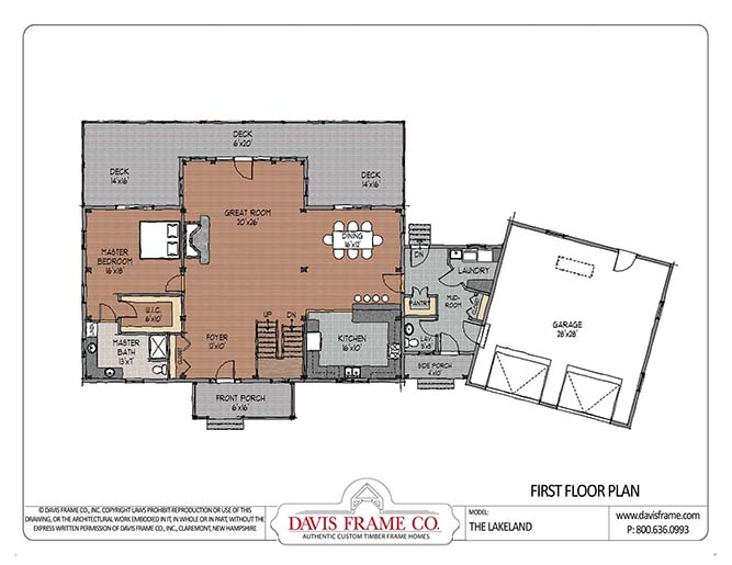 timber frame floor plan