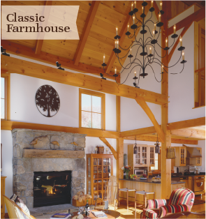 classic farmhouse timber frame 