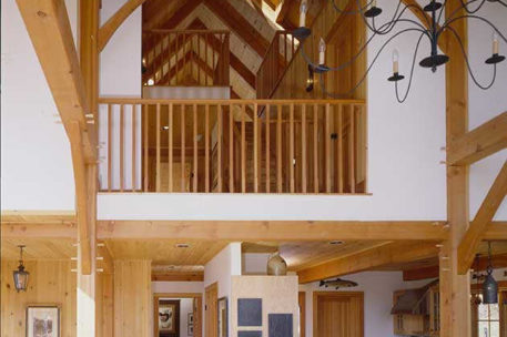 Classic barn timber frame home 