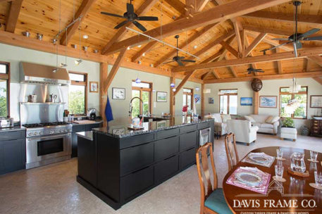Grand Cayman timber frame kitchen 