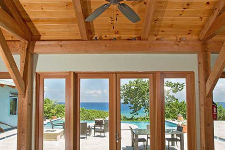Grand Cayman timber frame living 