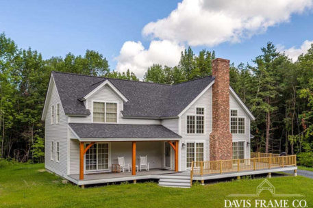 Classic Vermont timber frame home 