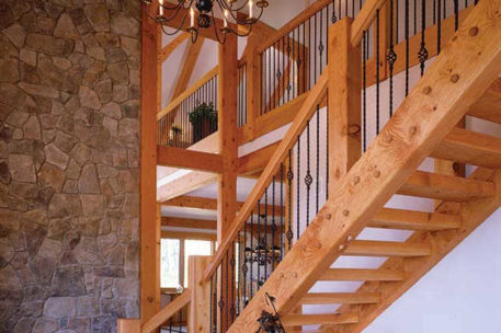 Breckenridge Colorado timber frame home 
