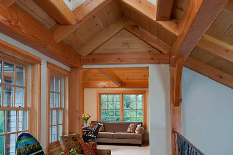 Pennsylvania timber frame home 