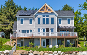 Hybrid timber frame homes