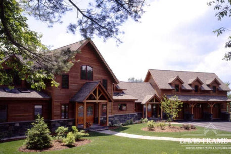 Vermont timber frame home 