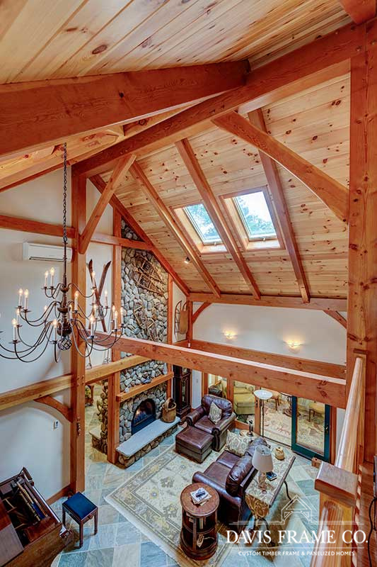 New Hampshire timber frame home