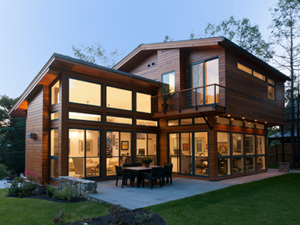modern panelized home
