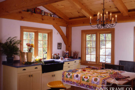 Connecticut timber frame home 