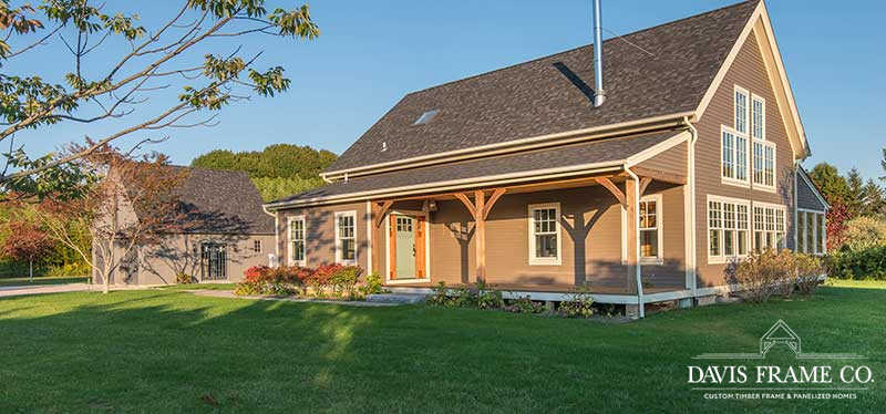 Long Island post and beam home