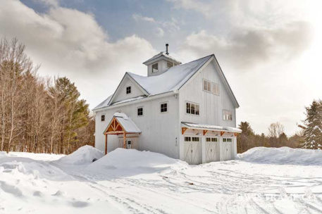 Southern Vermont timber frame barn home