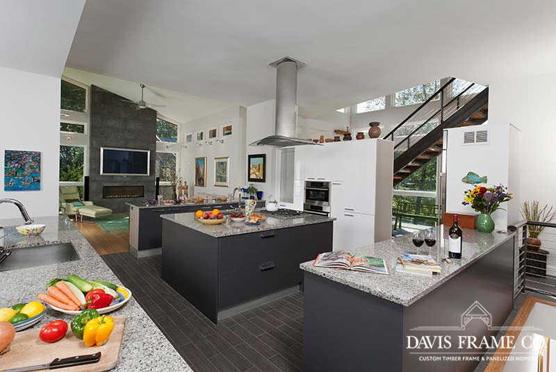 Modern prefab kitchen
